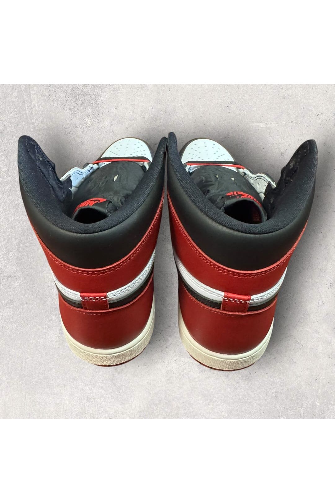Jordan 1 Retro High OG Black Toe Reimagined- SZ 9.5