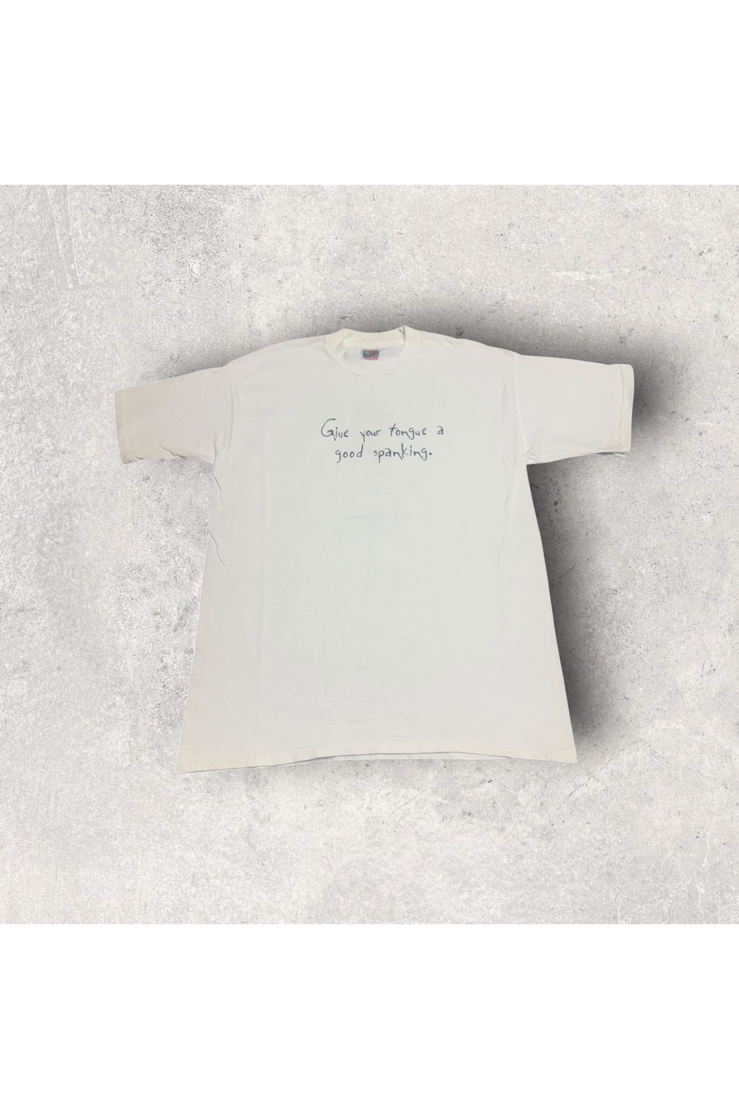 Vintage Sourballs Give Your Tongue A Good Spanking Tee- L