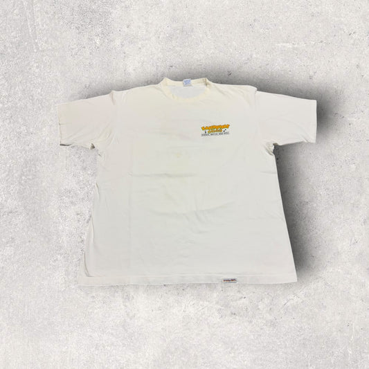 Vintage Single Stitch Crazy Shirt Hawaii Earthquake Jake's Shake, Rattle, And Roll California Tee- XL