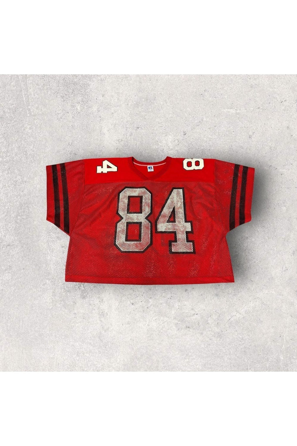 Vintage Russell Made In USA Cropped Practice Football Jersey- L/XL