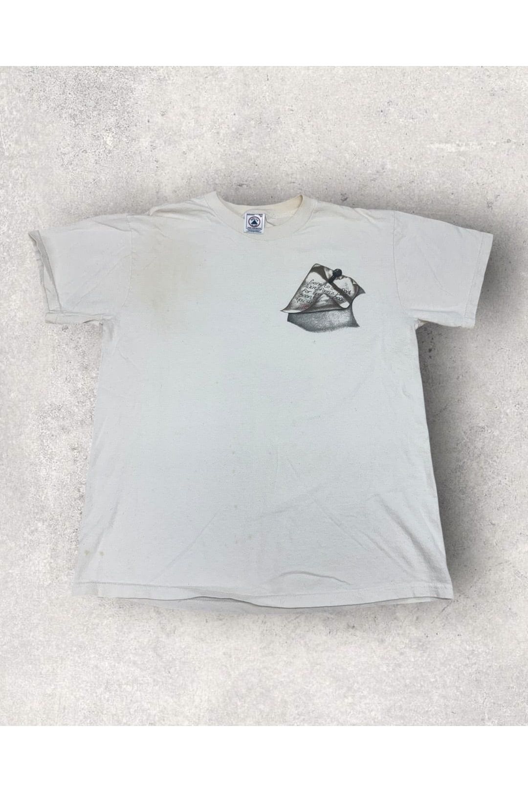 Vintage Delta 1993 Gone To See Dad Jesus Christian Religious Tee- M