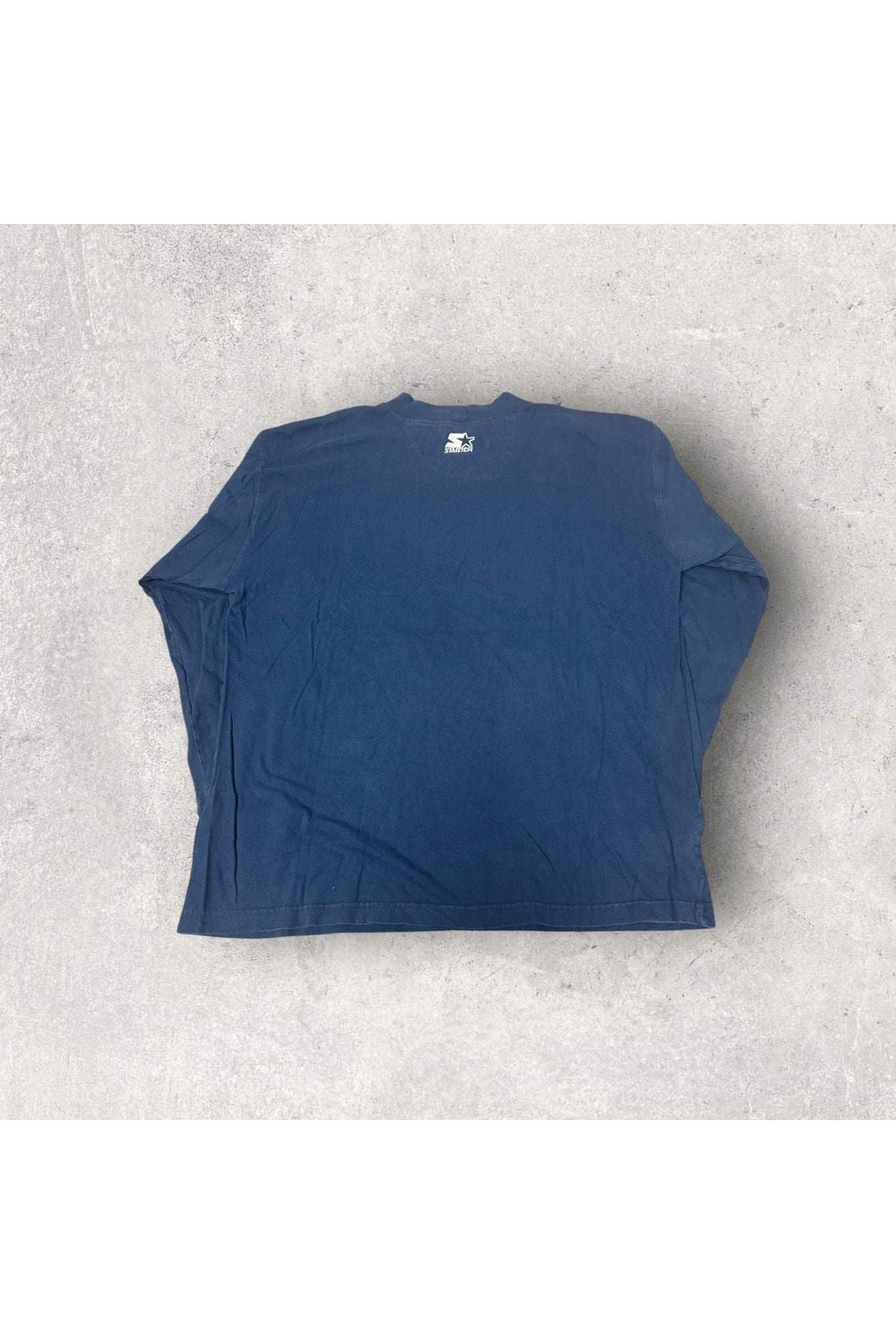 Vintage Starter Chicago Bears Mock Neck Long Sleeve- XXL