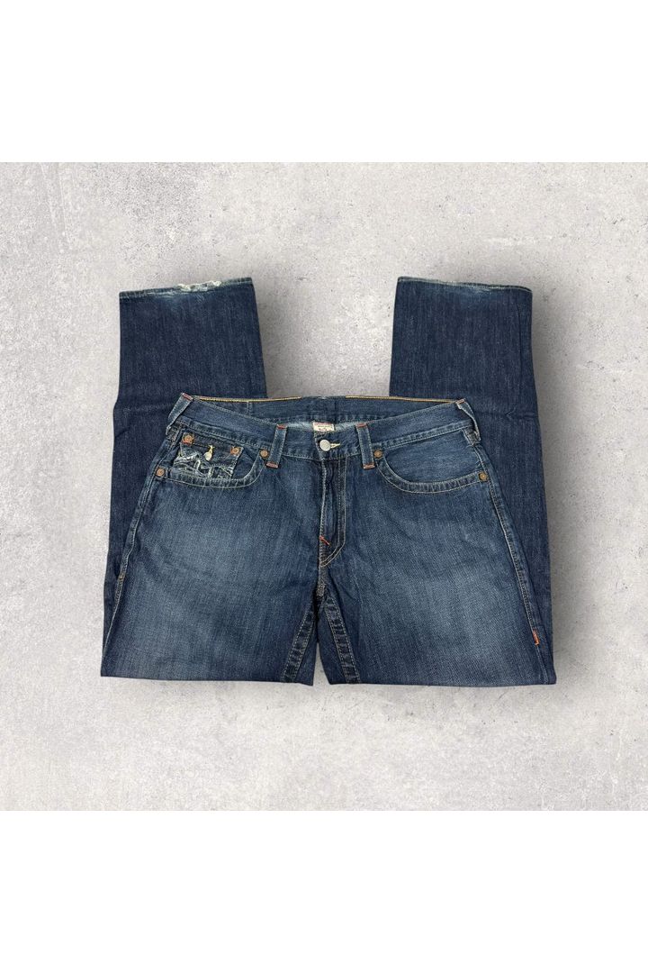 Vintage Y2K Made In USA True Religion Bootcut Jeans- SZ 38