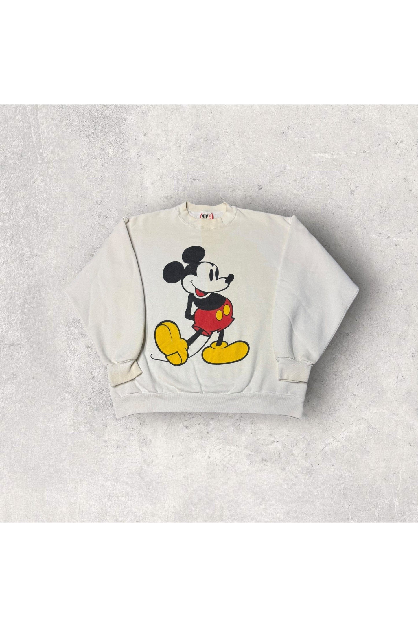 Vintage Disney Designs Made In USA Mickey Mouse Crewneck- L