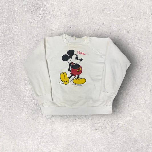 Vintage Velva Sheen Disney Mickey Mouse Florida Crewneck- L