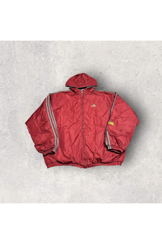 Vintage Adidas Full Zip Hooded Winter Jacket- L