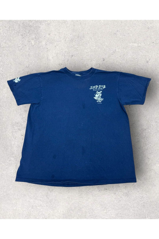 Vintage Oneita 1994 Salty Dog Surf Shop Daytona Beach Tee- L