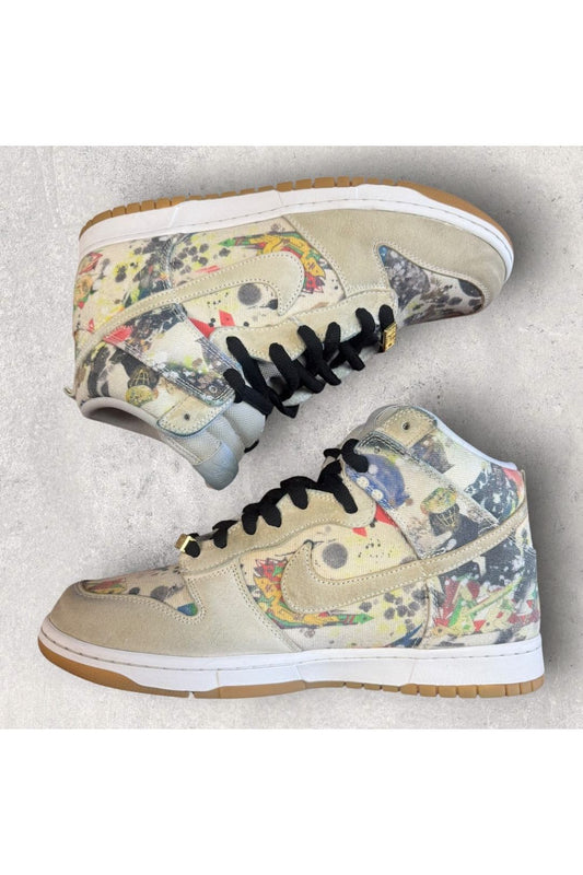 Nike SB Dunk High Supreme Rammellzee- SZ 12