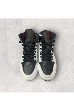 Jordan 1 Mid Reverse Black Toe (Women's)- SZ 8