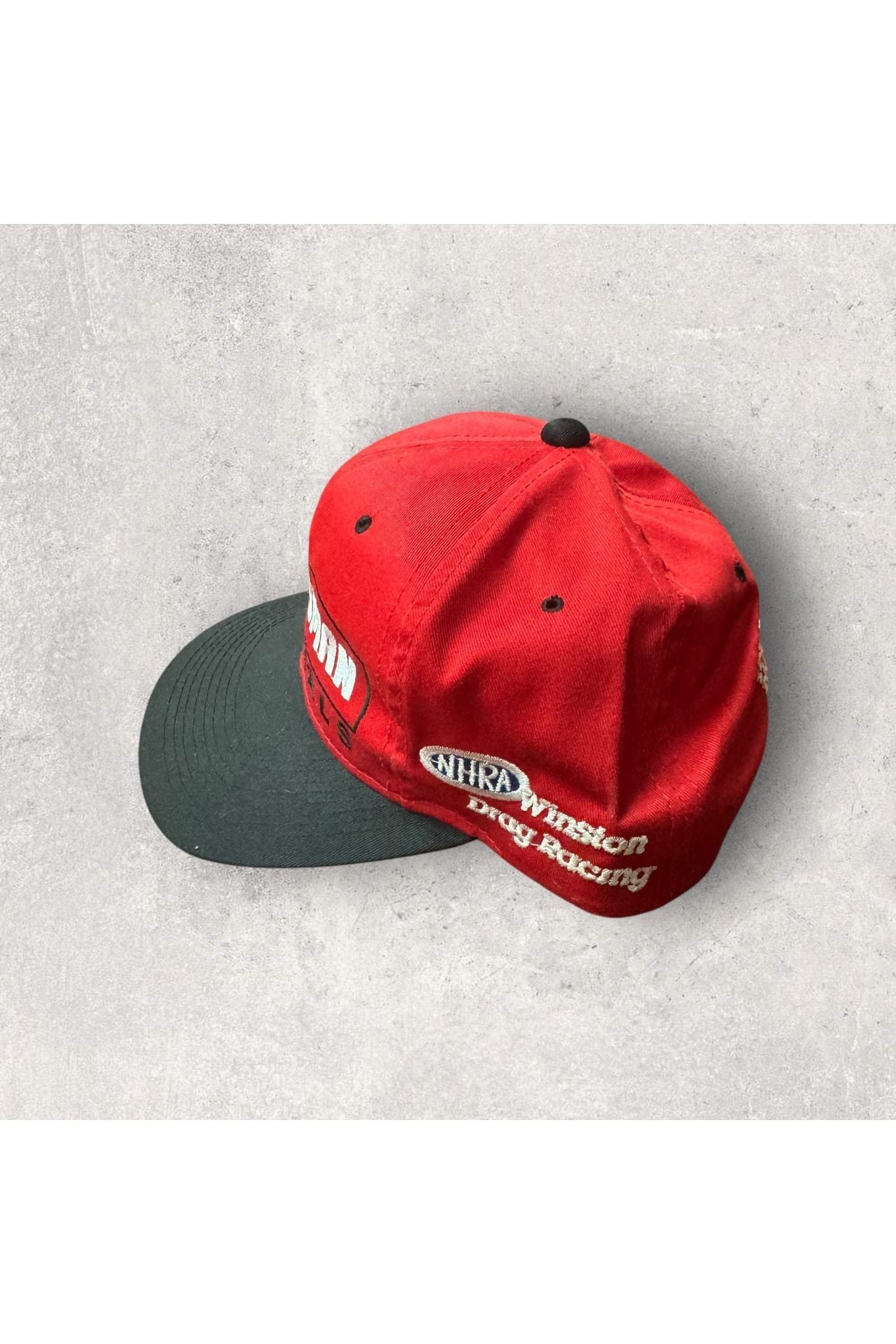 Vintage 1997 NHRA Winston Drag Racing Limited Edition Sears Craftsman Nationals Snapback