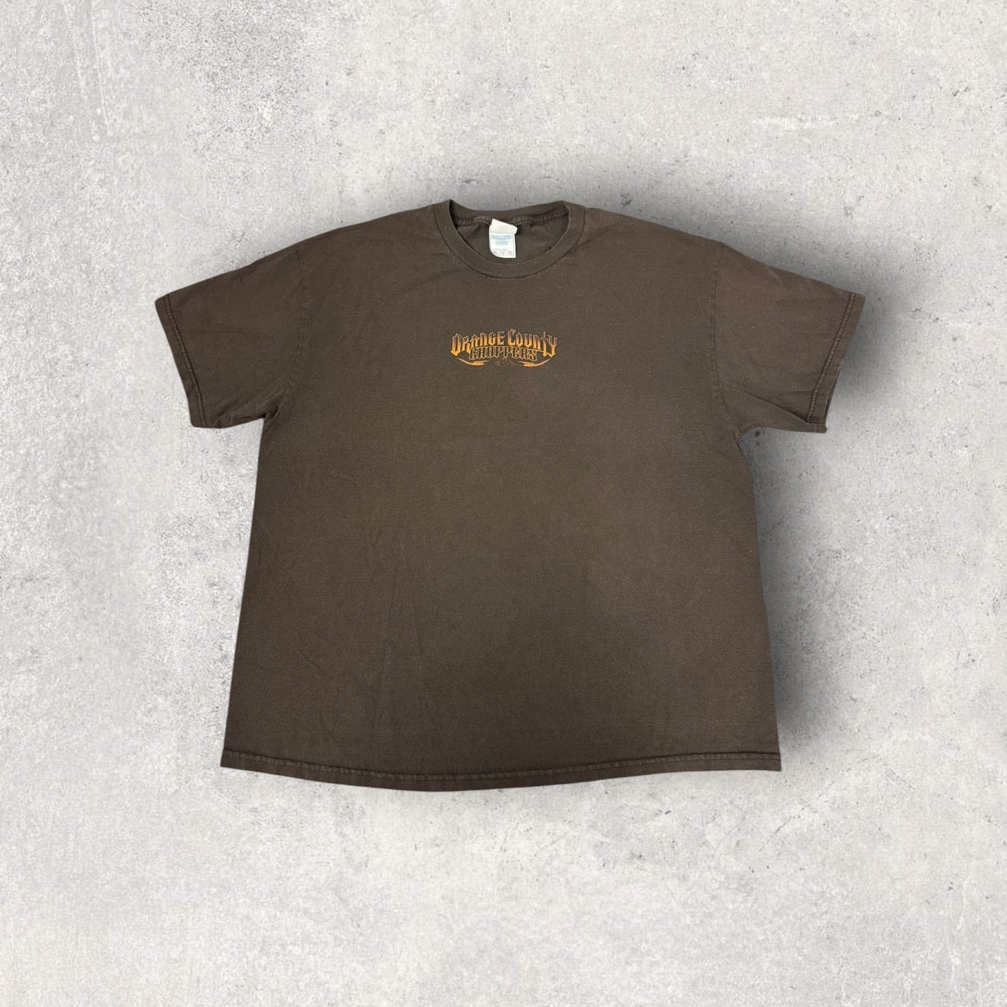 Vintage 2000s Y2K Tennessee River Orange County Choppers New York Tee-