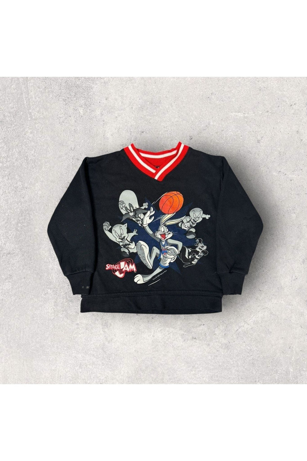 Vintage 1996 Space Jam Crewneck- YTH S (4)