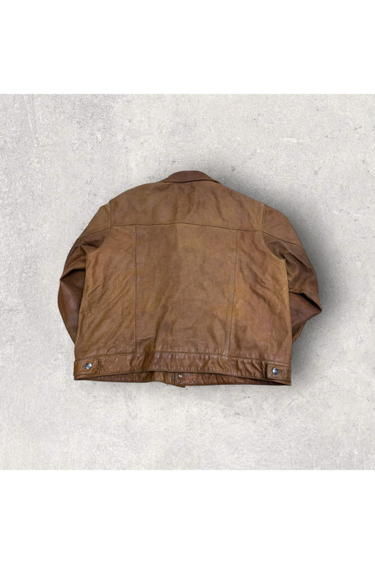 Vintage M. Julian Wilsons Leather Trucker Jacket- XL