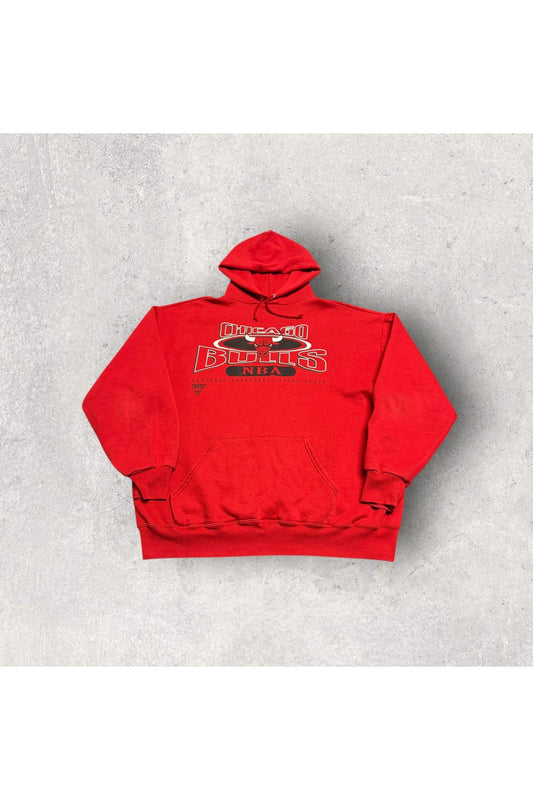 Vintage Chalk Line 90s Chicago Bulls Hoodie- XL