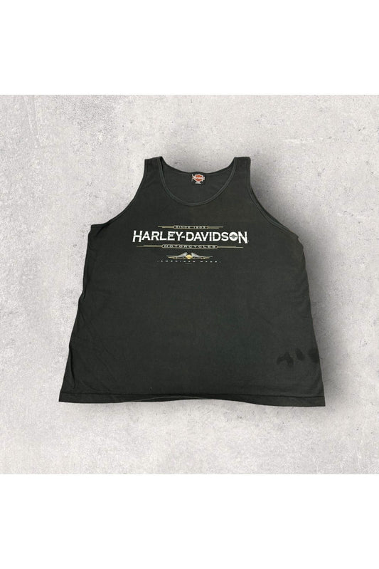 Vintage 1998 Harley-Davidson Crete Illinois Tank- XXL