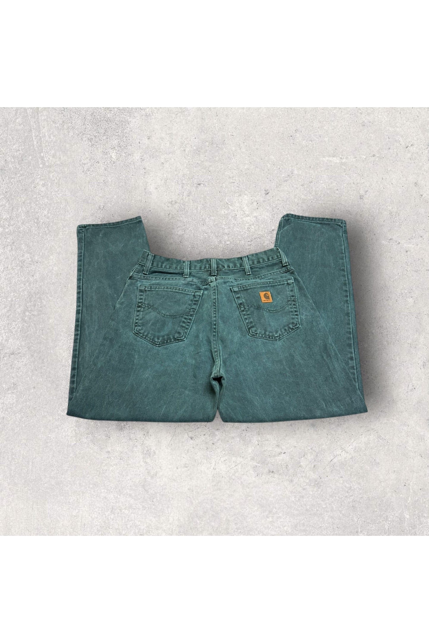 Vintage Made In USA Carhartt B138 HTG Workwear Jeans- 36 x 32