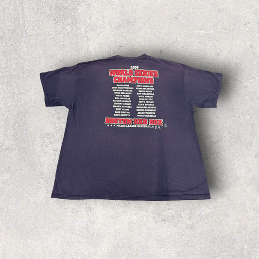 Vintage Dynasty Boston Red Sox 2004 World Series Champions Tee- XXL