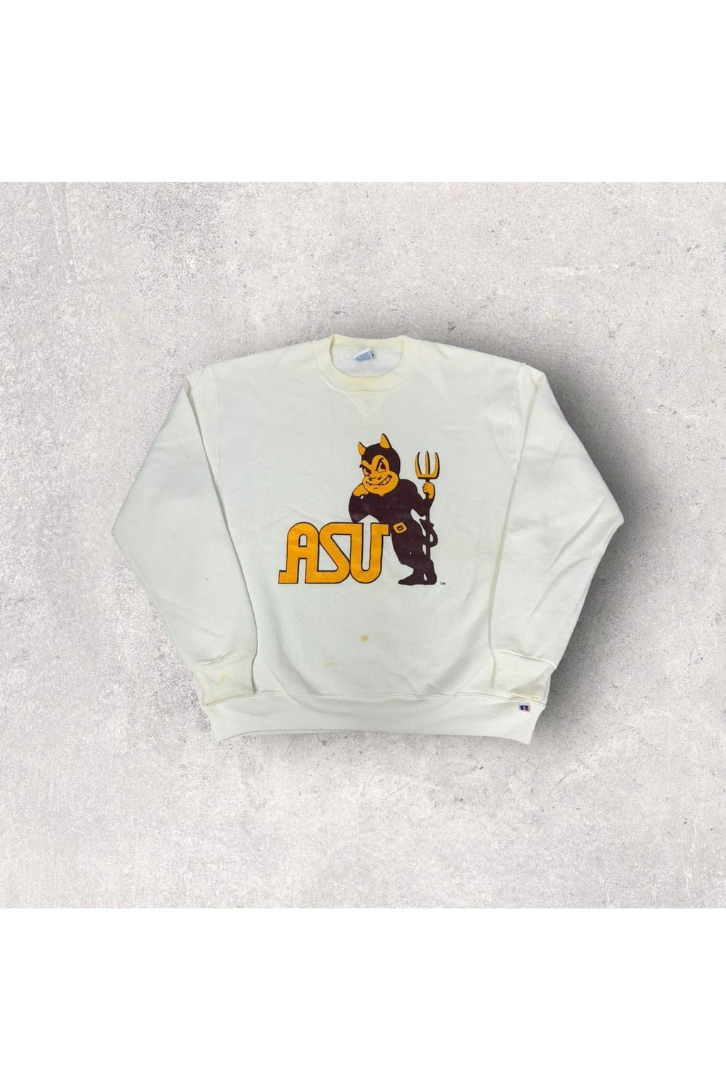 Vintage Made In USA Russell ASU Arizona State University Crewneck- L