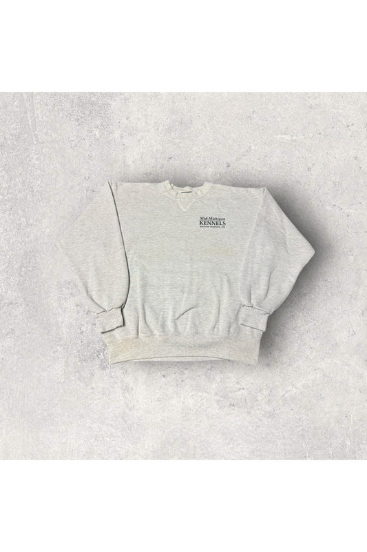 Vintage Soffe Mid-Michigan Kennels Crewneck- L
