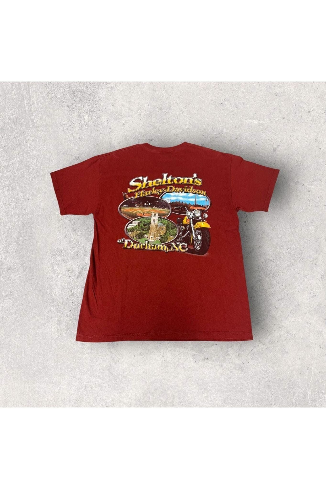 2006 Shelton's Harley-Davidson Wanted Tee- L