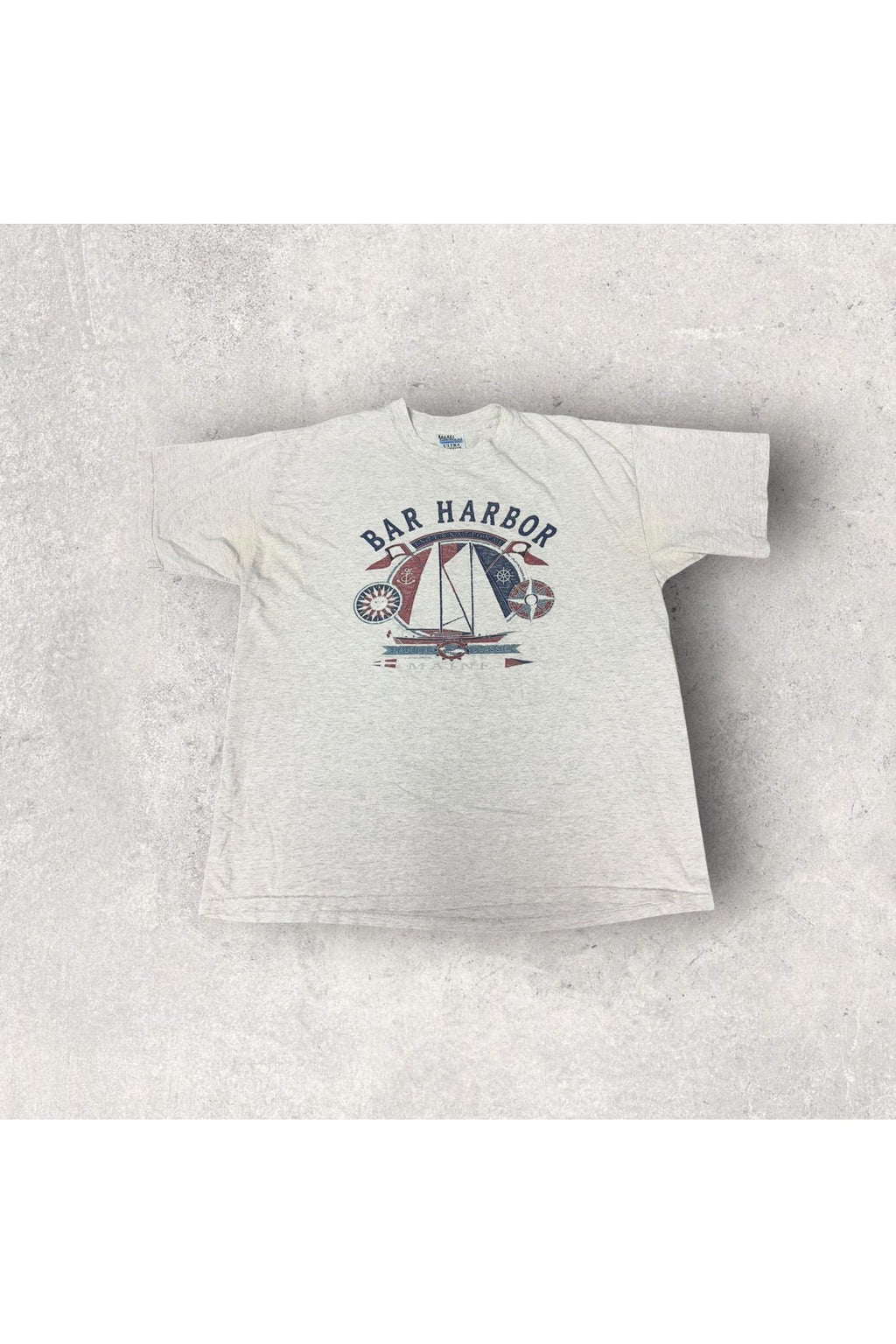 Vintage Bar Harbor Maine Travel Tee- XL