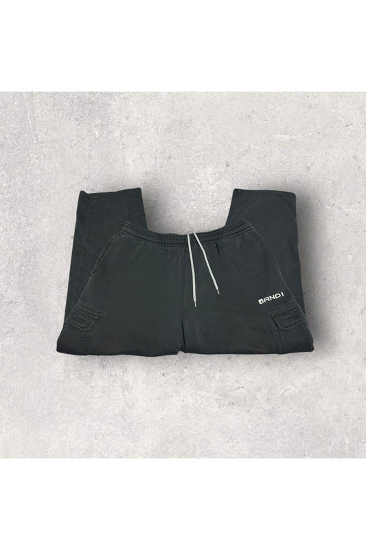Vintage Y2K AND1 Basketball Cargo Pocket Track Pants/Joggers- XL