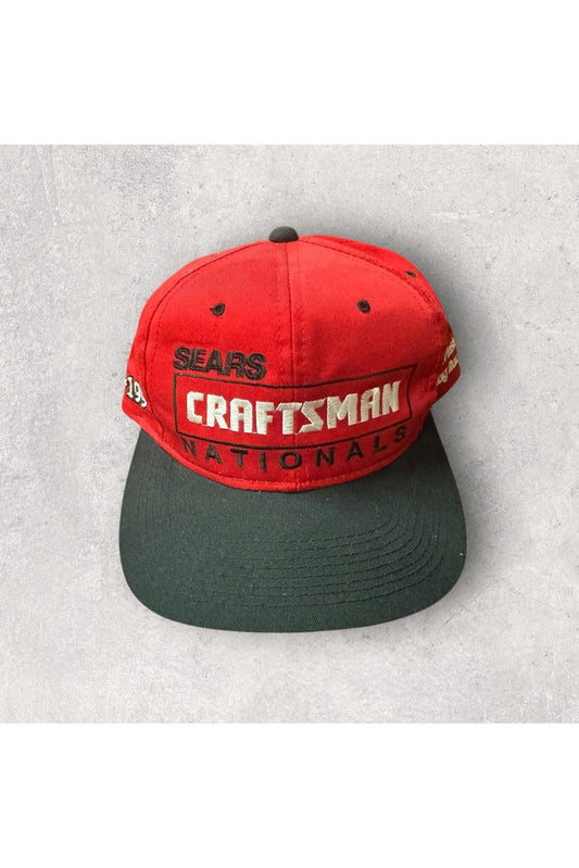 Vintage 1997 NHRA Winston Drag Racing Limited Edition Sears Craftsman Nationals Snapback