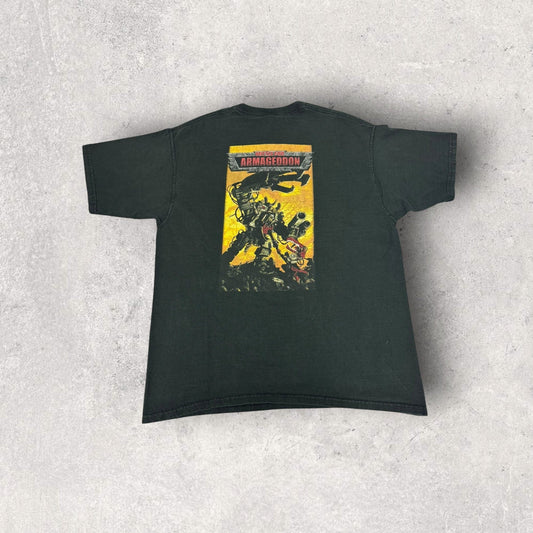 Vintage Games Workshop Battle For Armageddon Summer Battle Tour 2000 Tee- L