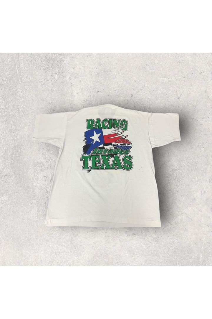 Vintage 1997 Texas Motor Speedway Inaugural Race Interstate Batteries 500 Tee- XL