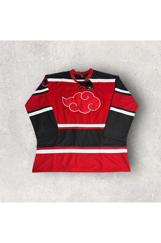 Naruto Shippunden Akatsuki Uchiha 09 BoxLunch Anime Hockey Jersey- L