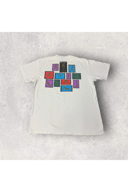 Vintage 1996 Atlanta Olympics Pocket Tee- L
