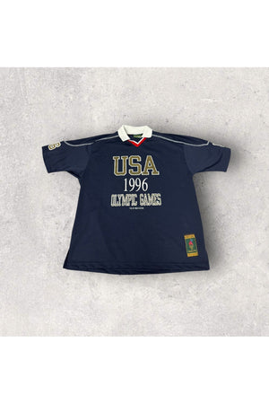 Vintage 1996 USA Olympic Games Collared Mesh Jersey- M