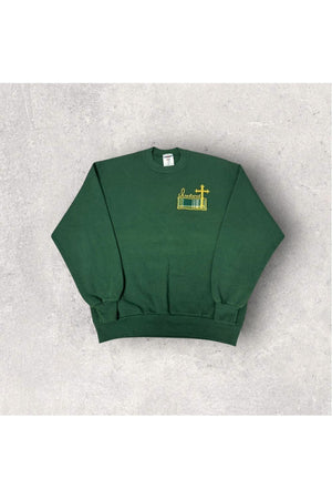 Vintage Jerzees Ireland Embroidered Crewneck- L