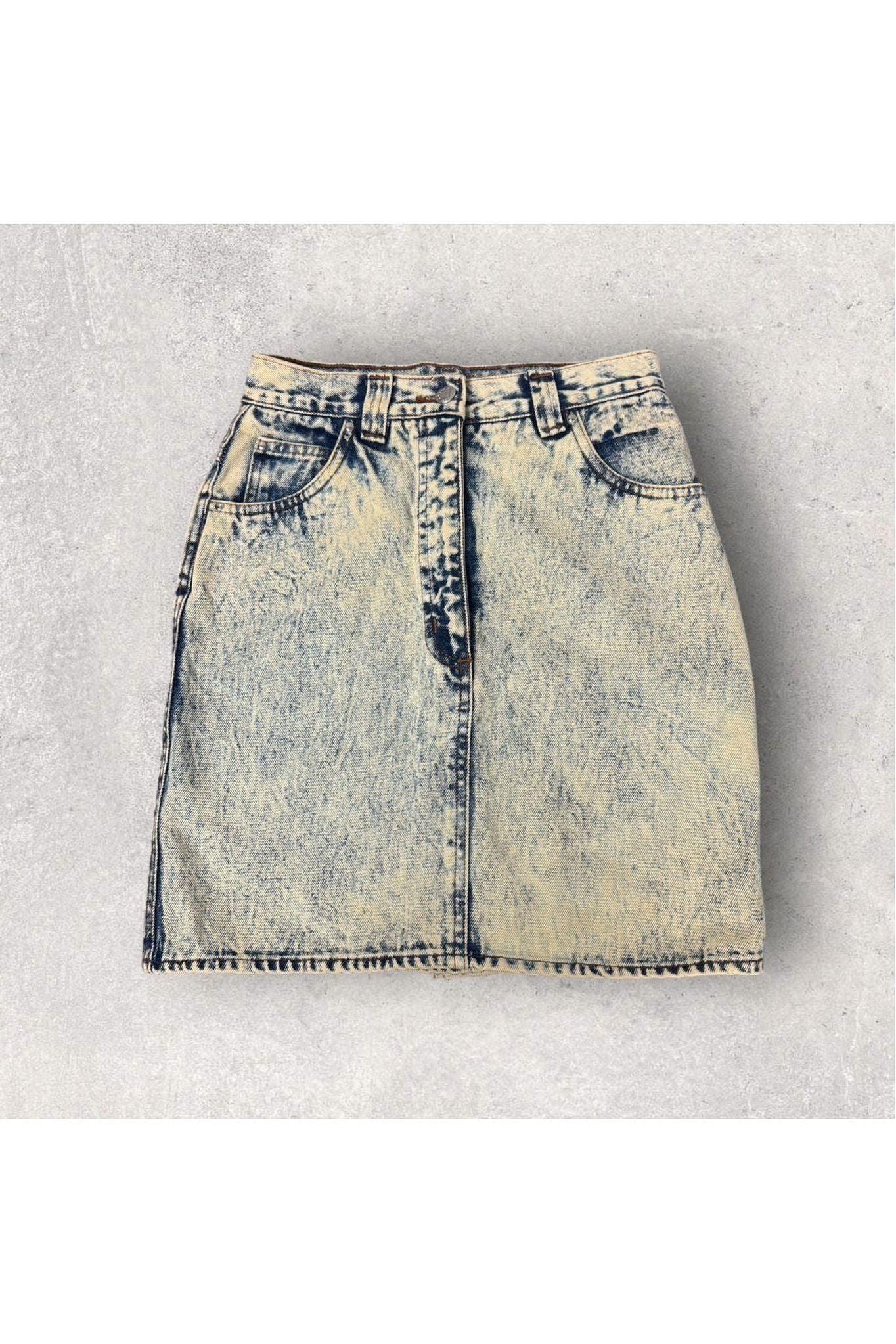 Vintage Arizona Jeans American Style Women's Jean Skirt- S