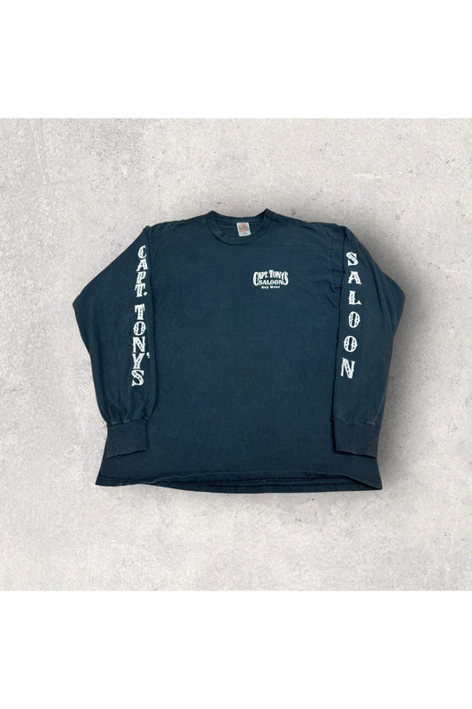 Vintage Capt. Tony's Saloon Key West Long Sleeve- XL