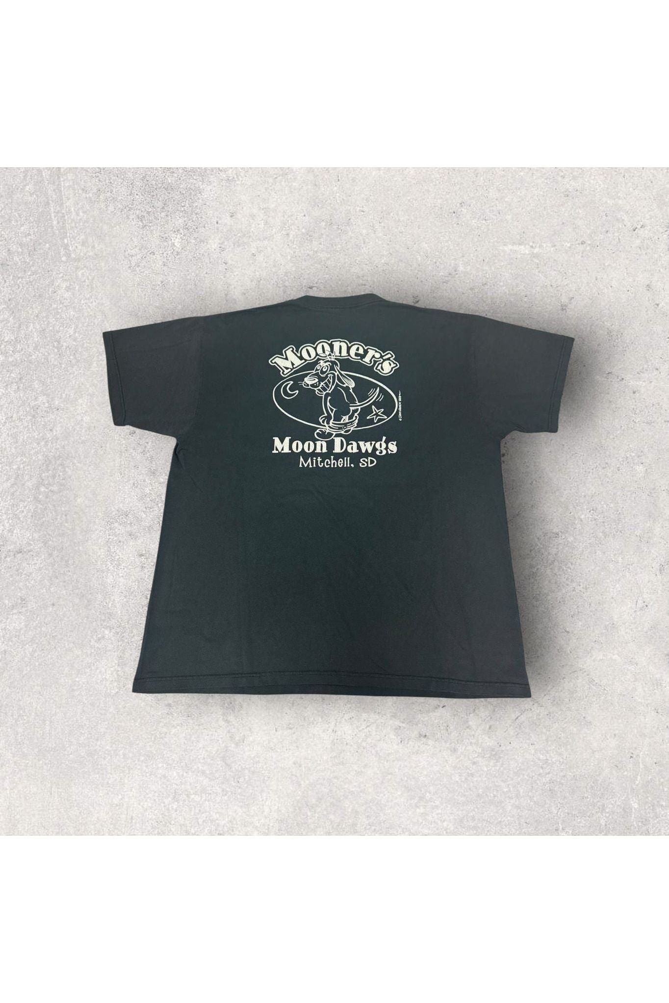 Vintage 2003 Mooner's Moon Dawgs Tee- L/XL