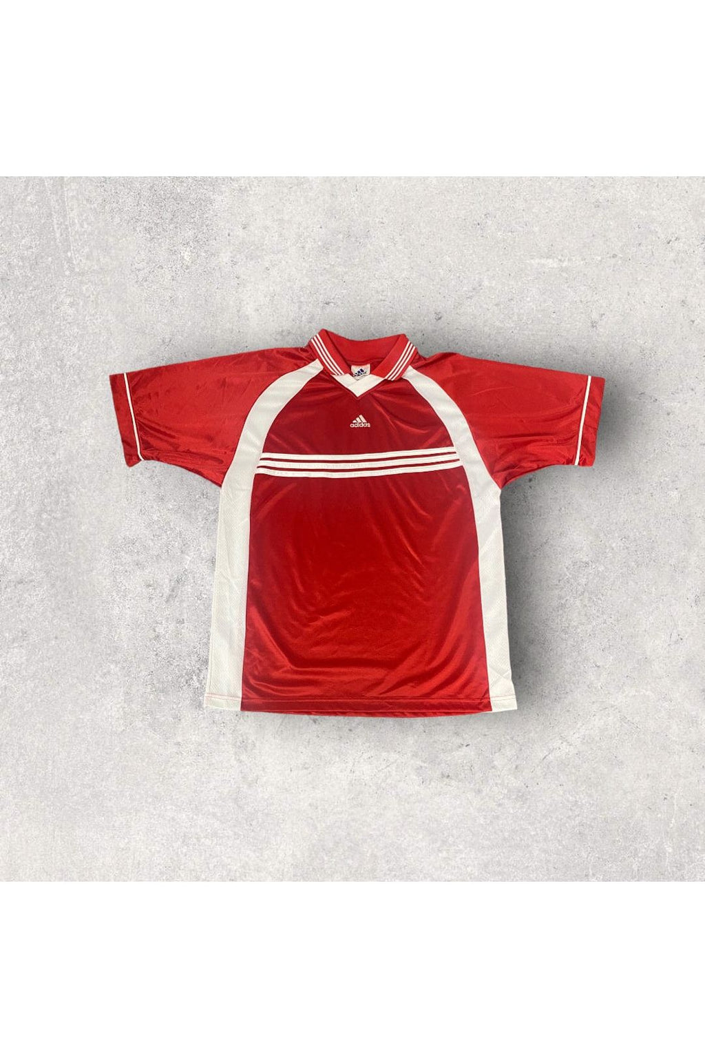 Vintage Adidas Soccer Jersey- L