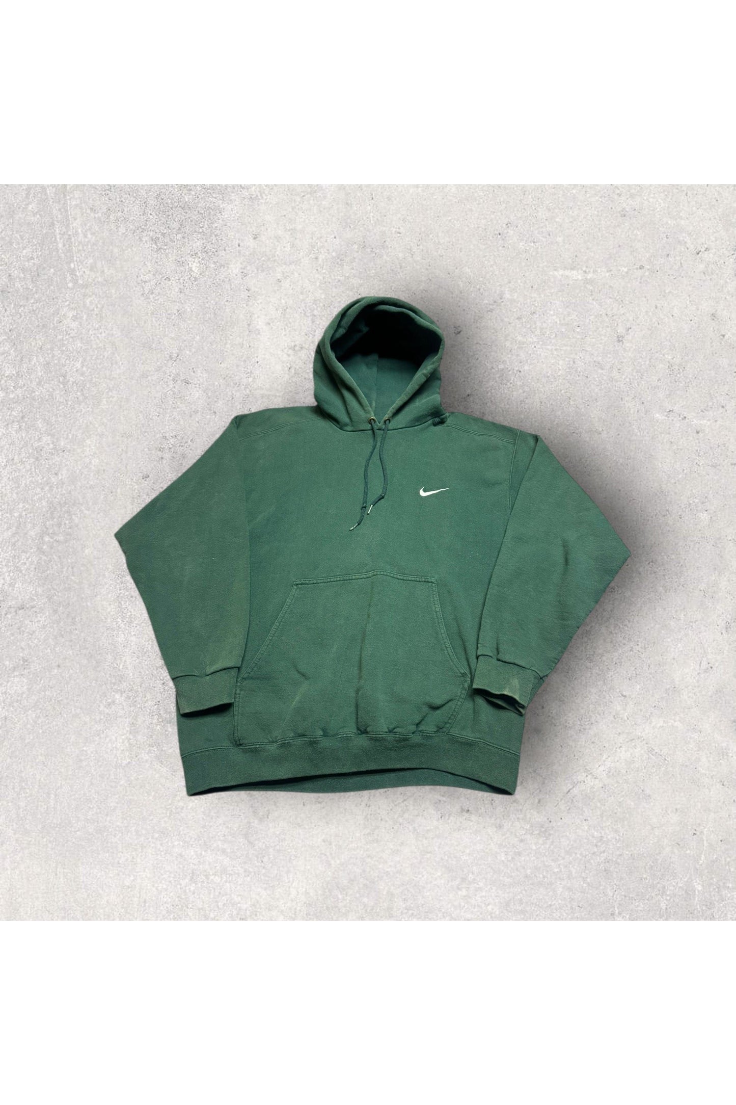 Vintage 90s Nike Made In USA Embroidered Swoosh Logo Hoodie- M