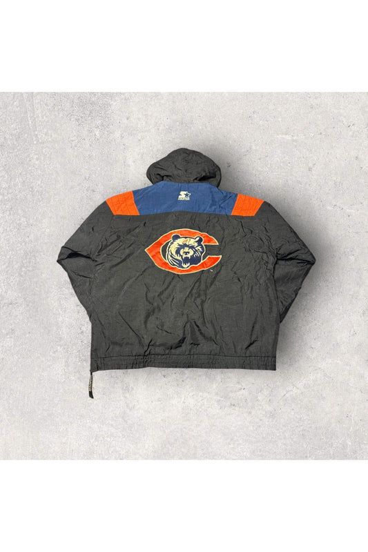 Vintage Pro Line Starter Chicago Bears Pullover Winter Jacket- M