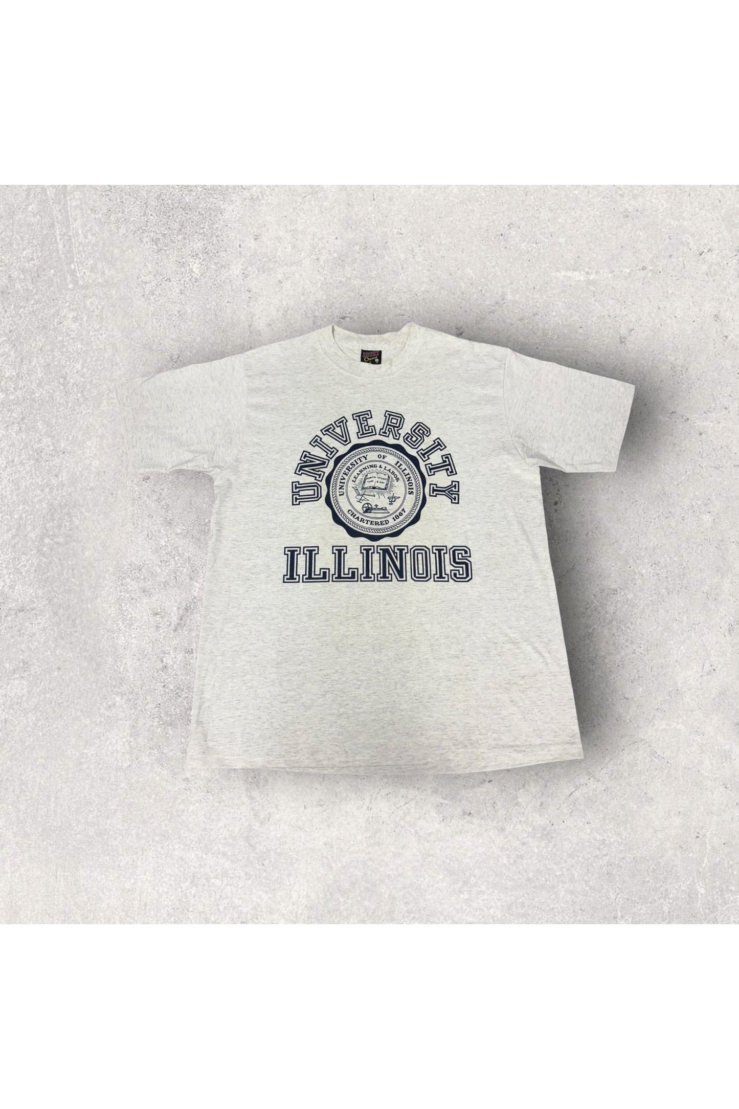 Vintage Soffe's Choice Made In USA University of Illinois Tee- L