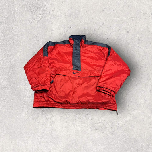 Vintage 90s Nike Pullover Winter Jacket- M