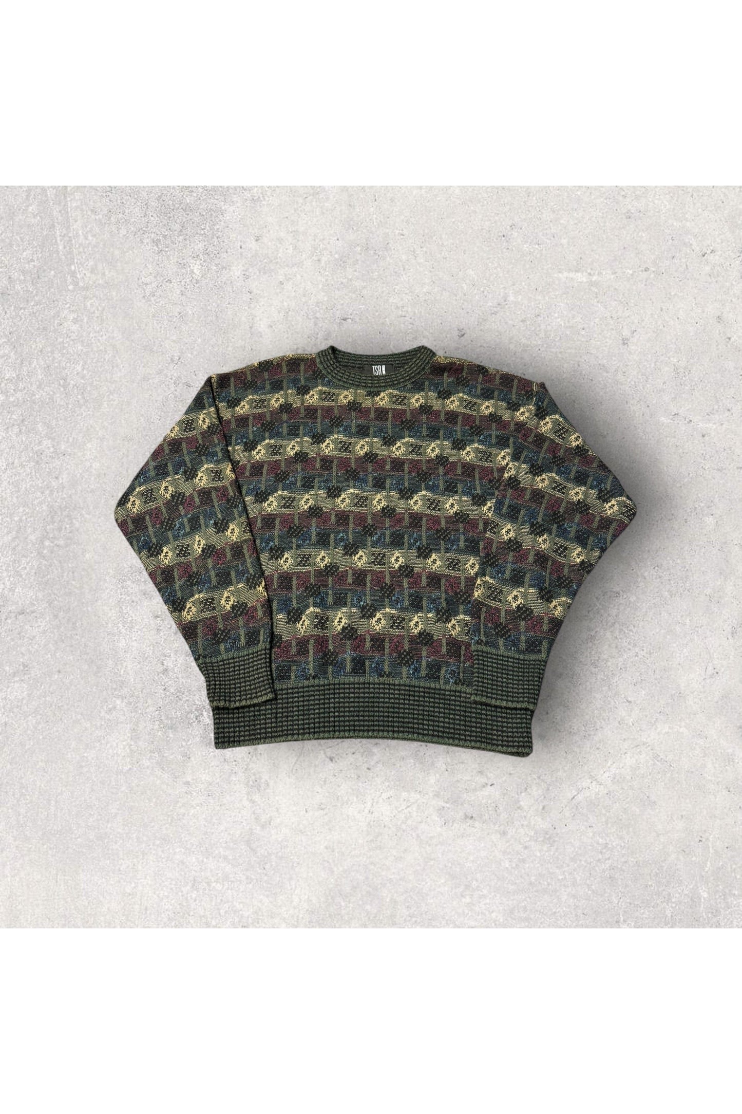 Vintage TSR USA Knit Sweater- L