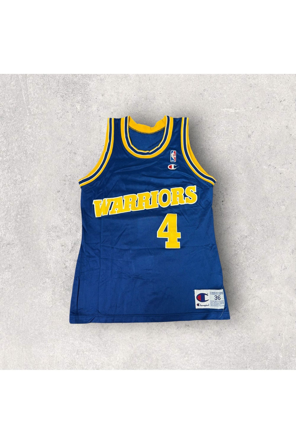 Vintage Champion Chris Webber Golden State Warriors Jersey- SZ 36