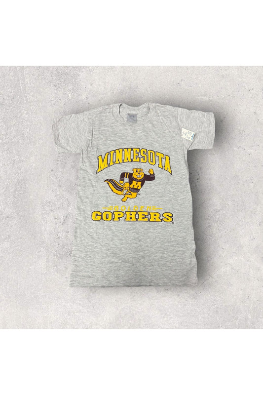 Vintage Deadstock Delta Minnesota Golden Gophers Tee- YTH M