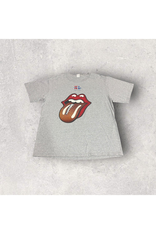 2006 Super Bowl XL Detroit Rolling Stones Tee- L