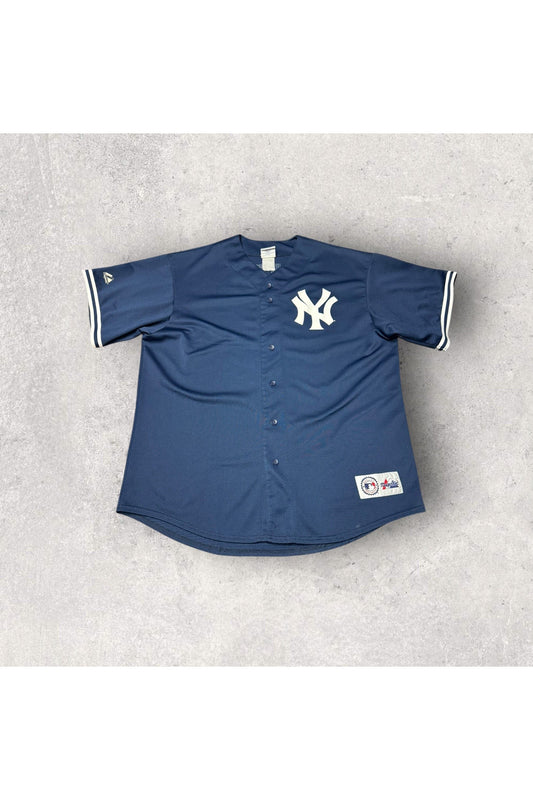 Vintage Majestic New York Yankees Derek Jeter Baseball Jersey- XXL