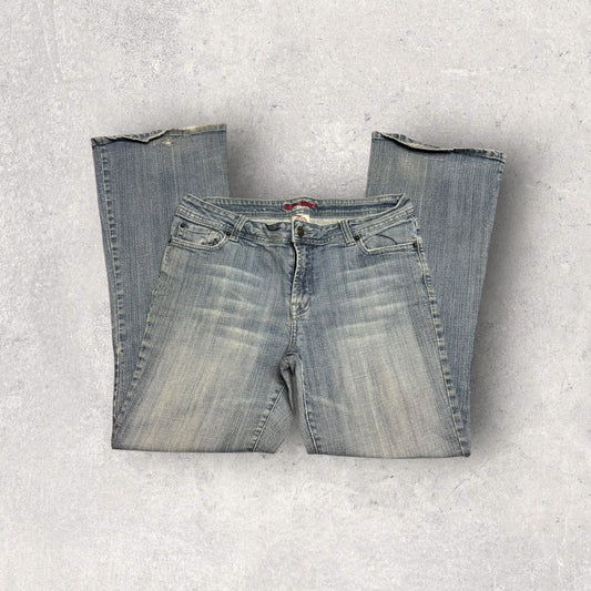 Vintage Y2K Women's Bisou Bisou Low Rise Bootcut Jeans- SZ 10