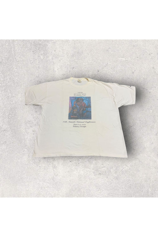 Vintage 2001 National Conference of the 100 Black Men of America, Inc Tee- XL