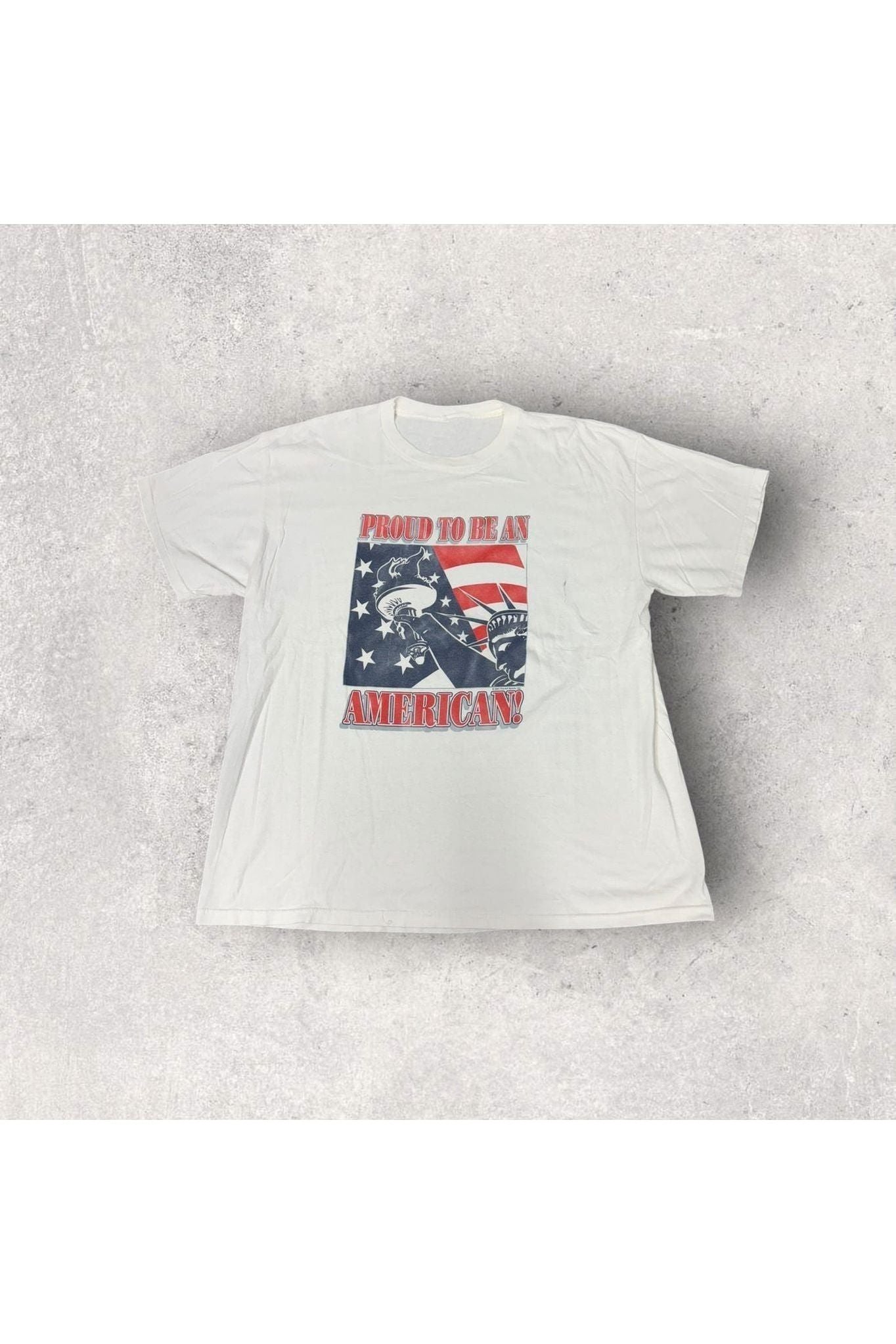 Vintage 2001 Proud To Be An American Tee- XL