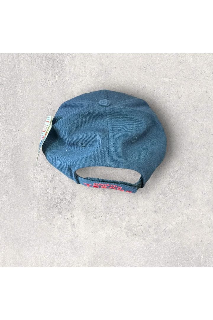 Vintage Deadstock American Needle Houston Texans Velcro Strap Back Hat